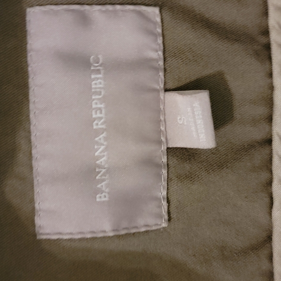 Banana republic green field jacket S NEW - Picture 4 of 5